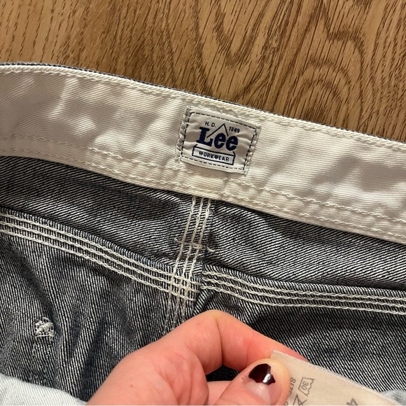 Lee Workwear Women’s Deep Indigo Denim Straight Jeans size 26 - Picture 3 of 8